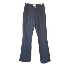 Vintage Casual Concepts Tall Girl boot cut high rise black jeans size 9